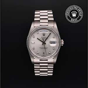 Rolex Day-Date in Weissgold, 18239 - Bucherer