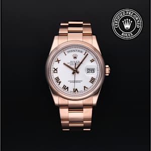 Rolex Day-Date in Rose Gold, 118205F - Bucherer