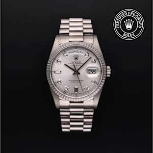 Rolex Day-Date in White Gold, 18239 - Bucherer