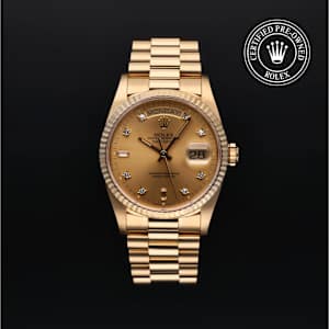 Rolex Day-Date in Yellow Gold, 18238 - Bucherer