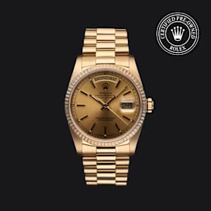 Rolex Day-Date in Yellow Gold, 18238 - Bucherer