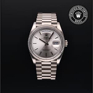 Rolex Day-Date in White Gold, 128239 - Bucherer