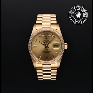 Rolex Day-Date in Yellow Gold, 18238 - Bucherer