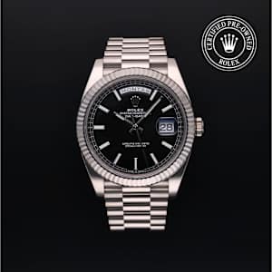 Rolex Day-Date in White Gold, 228239 - Bucherer