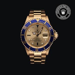 Rolex Submariner Date in Yellow Gold, 16618 - Bucherer
