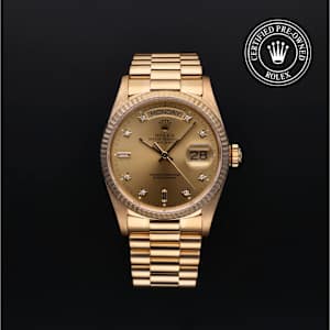 Rolex Day-Date in Yellow Gold, 18038 - Bucherer