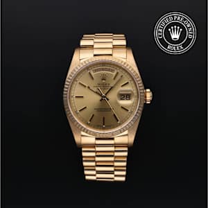 Rolex Day-Date in Yellow Gold, 18038 - Bucherer