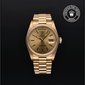 Rolex Day-Date in Yellow Gold, 18038 - Bucherer