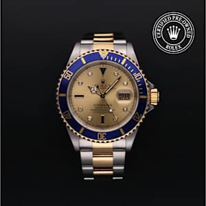 Rolex Submariner Date en Bicolore, 16613 - Bucherer