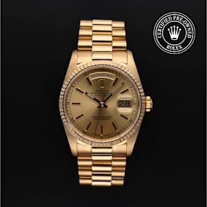 Rolex Day-Date in Yellow gold, 18238 - Bucherer
