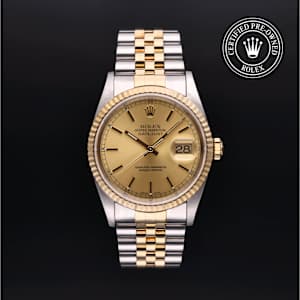 Rolex Datejust in Bicolour, 16233 - Bucherer
