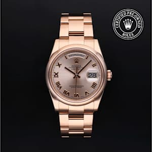 Rolex Day-Date in Rose gold, 118205 - Bucherer