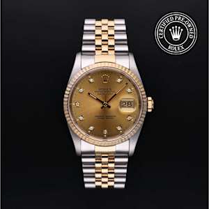 Rolex Datejust in Bicolour, 16233 - Bucherer