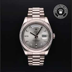 Rolex Day-Date in White Gold, 218239 - Bucherer