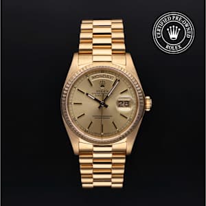 Rolex Day-Date in Yellow Gold, 18038 - Bucherer