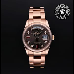 Rolex Day-Date en Or Rose, 118205F - Bucherer