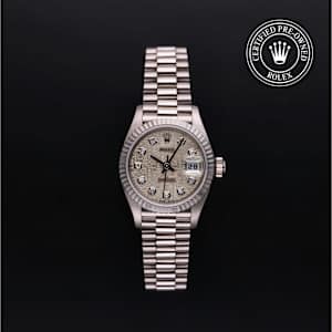 Rolex Datejust in White Gold, 69179 - Bucherer