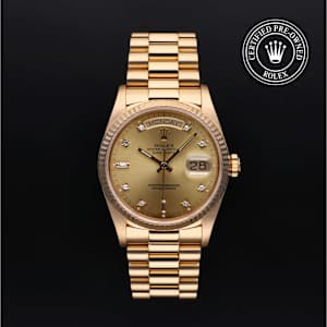 Rolex Day-Date in Yellow Gold, 18038 - Bucherer