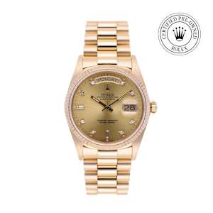 Rolex Day-Date in Yellow Gold, 18038 - Bucherer