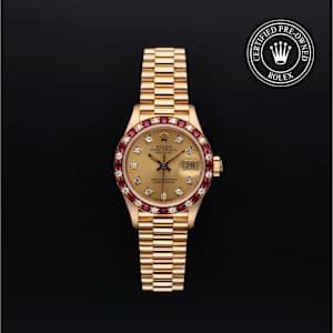 Rolex Datejust in Yellow Gold, 69198 - Bucherer