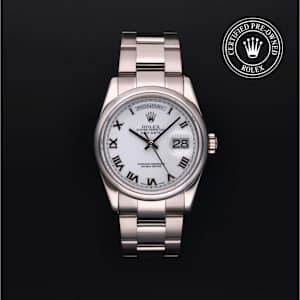 Rolex Day-Date in White Gold, 118209 - Bucherer