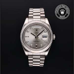Rolex Day-Date en Or Blanc, 218239 - Bucherer