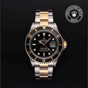 Rolex Submariner Date in Bicolor, 16613 - Bucherer