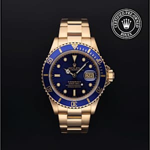Rolex Submariner Date in Yellow Gold, 16618 - Bucherer
