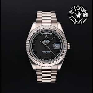 Rolex Day-Date en Or Blanc, 218239 - Bucherer