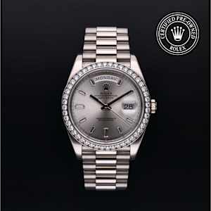 Rolex Day-Date in White Gold, 228349 - Bucherer