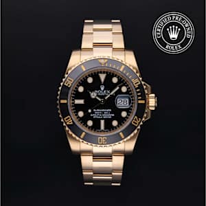 Rolex Submariner Date in Yellow Gold, 116618 - Bucherer