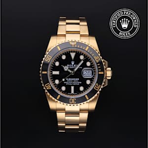 Rolex Submariner Date in Yellow Gold, 116618 - Bucherer