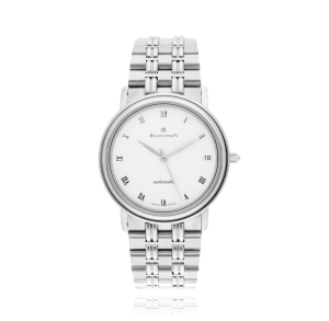 Blancpain Villeret in Steel, 1151-1127-55 - Bucherer