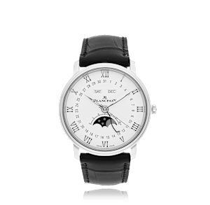 Blancpain Villeret in Edelstahl, 6654-1127-55B - Bucherer