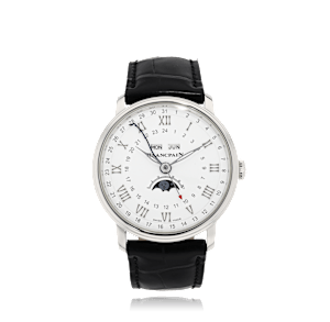 Blancpain Villeret in Steel, 6676-1127-55B - Bucherer