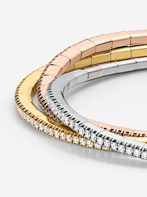 Bucherer Fine Jewellery Stretchy in , BTE25TRI04.16cm - Bucherer