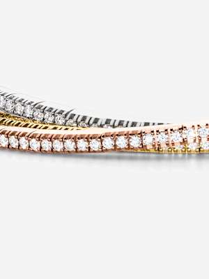 Bucherer Fine Jewellery Stretchy in , BTE25TRI04.16cm - Bucherer