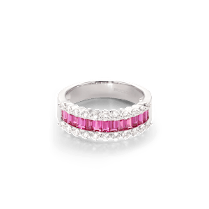 Bucherer Fine Jewellery Baguette Love en , ERJ3908/17.D.WF - Bucherer