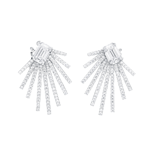 Bucherer High Jewellery Rock Diamonds i , Ohrschmuck Fächer - Bucherer