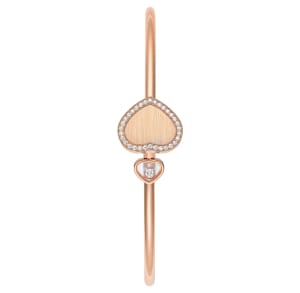 Bangle, rose gold - Happy Hearts,
