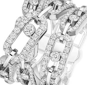 Messika Move Link in , 14861-WG-54 - Bucherer