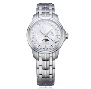 B SWISS Prestige in Stainless steel, 00.50507.08.13.21 - Bucherer