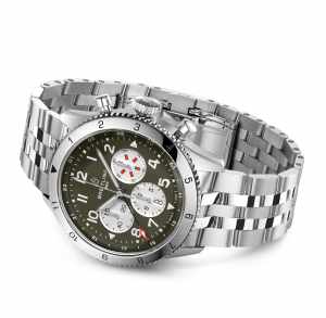 Breitling SUPER AVI B04 CHRONOGRAPH GMT 46 in Edelstahl, AB04452A1L1A1 - Bucherer