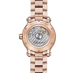 Chopard Happy Sport in Rose Gold, 275378-5004 - Bucherer