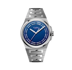 Czapek & Cie Antarctique S in Titanium, AntDarkSectorCosmicBlueS - Bucherer