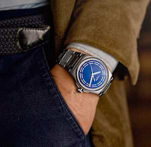 Czapek & Cie Antarctique S in Titan, AntDarkSectorCosmicBlueS - Bucherer