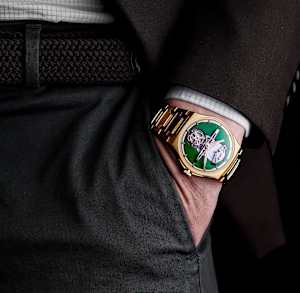 Czapek & Cie Antarctique in Gelbgold, Ant. Tourbillon Victory Green - Bucherer
