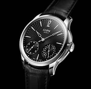 Czapek & Cie Quai des Bergues in Edelstahl, QuaiDesBergues-Tuxedo Black - Bucherer