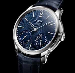 Czapek & Cie Quai des Bergues in Steel, QuaiDesBergues-Deep Blue - Bucherer