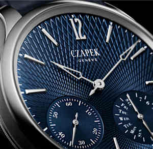 Czapek & Cie Quai des Bergues in Steel, QuaiDesBergues-Deep Blue - Bucherer